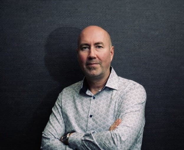 Man posing confidently